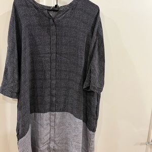 St. John Dress- black and white